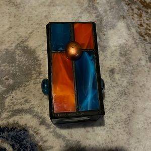 Stained Glass Candle Holder